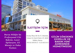 Bursa Nilüfer’de Profesyonel Cilt Bakımı, Lazer Epilasyon, G5 Masajı ve Daha Fazlası